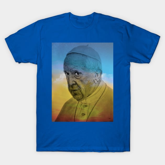 Pope Francis T-Shirt by tepy 